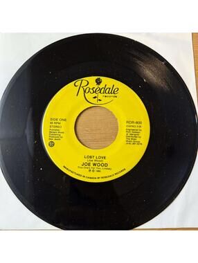 Joe Wood - Lost Love 45rpm VG+ R17